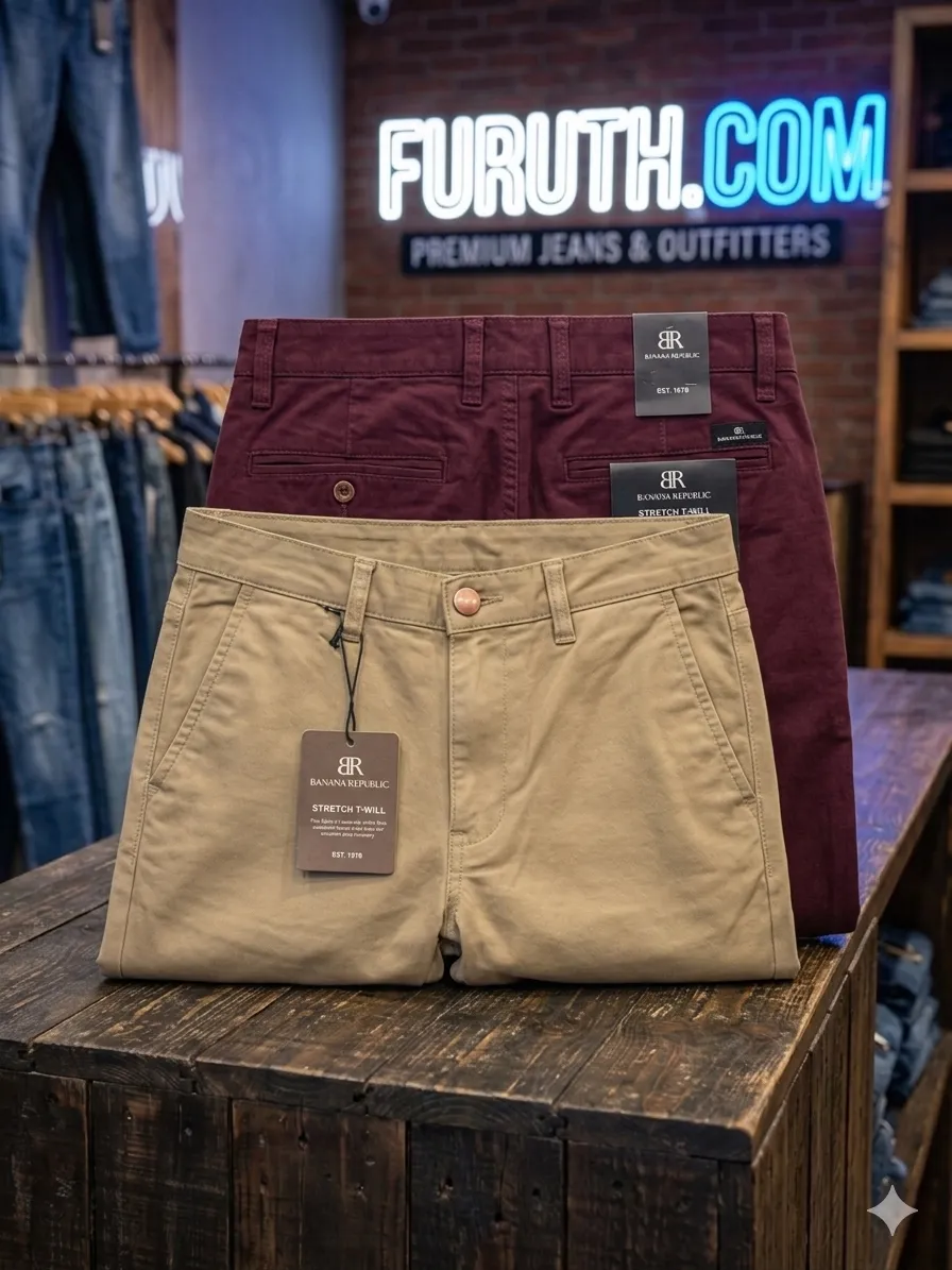Premium Stretch Twill Chinos